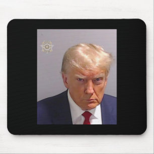 Tapis De Souris Trump Mugshot Tee - Iconique Et Drôle