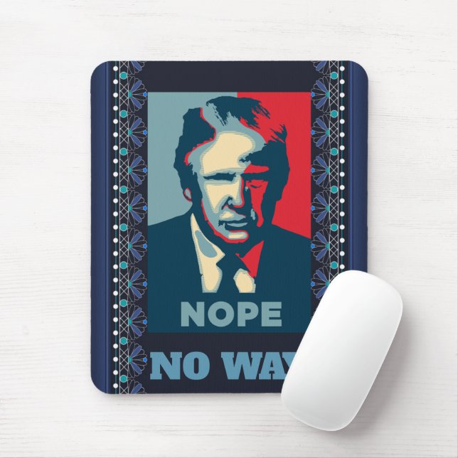 Tapis De Souris Trump Non Pas En Aucun Cas Souris Pad (Avec souris)