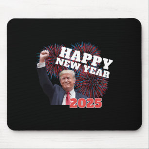 Tapis De Souris Trump patriotique Bonne année 2025 Parti conservat