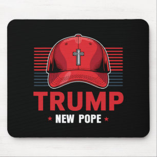 Tapis De Souris Trump Pope Le Nouveau Pape Président Veut Devenir 