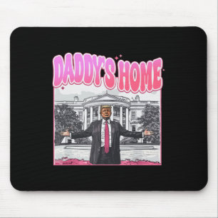Tapis De Souris Trump Président 2024 Tee Funny Daddy's Home Trump