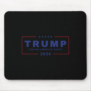 Tapis De Souris Trump ramène l'Amérique 4 juillet 2024 Us Maga