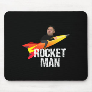 Tapis De Souris Trump Rocket Man Kim Jong Un Corée du Nord Drôle