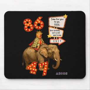 Tapis De Souris Trump sort - Il est temps de partir.