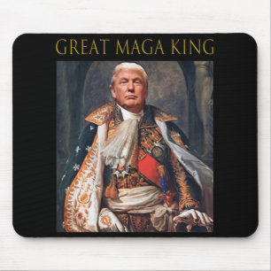 Tapis De Souris Trump Ultra Maga King s'amuse à merveille