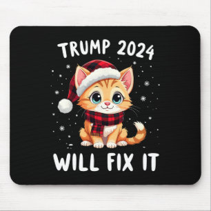 Tapis De Souris Trump va résoudre ça Réparer l'Amérique Grande 45e