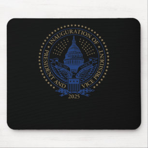 Tapis De Souris Trump Vance 2025 Sceau d'investiture 2