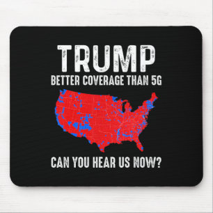 Tapis De Souris Trump vaut mieux couvrir que 5g Carte America Poli