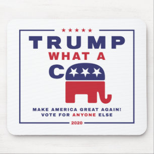 Tapis De Souris Trump. What A C*** - affiche de la campagne anti-T