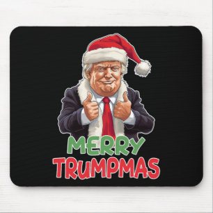Tapis De Souris Trumpmas - Le Père Noël Donald Trump
