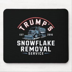 Tapis De Souris Trumps Snowflake Service de suppression Funny Trum