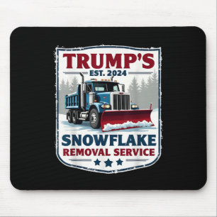 Tapis De Souris Trumps Snowflake Service de suppression Funny Trum