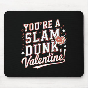 Tapis De Souris Tu es une Saint-Valentin romantique de basket-ball