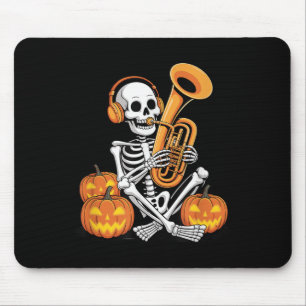 Tapis De Souris Tubiste squelette d'Halloween