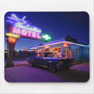 Tapis De Souris Tucumcari, Nouveau-Mexique, États-Unis. Route 66 2