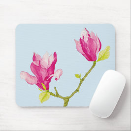 Tapis De Souris Tulip Magnolias sur une carte souris