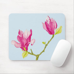 Tapis De Souris Tulip Magnolias sur une carte souris