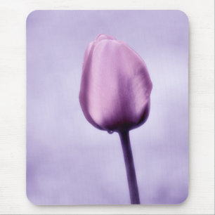 Tapis De Souris Tulipe pourpre de lavande Romance