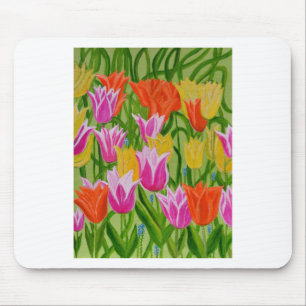 Tapis De Souris Tulipes