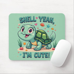 Tapis De Souris Turtle Kawaii mignonne avec jeu amusant Océan