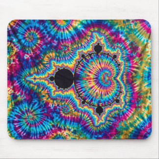 Tapis De Souris Tye Dye Mandelbrot Fractale