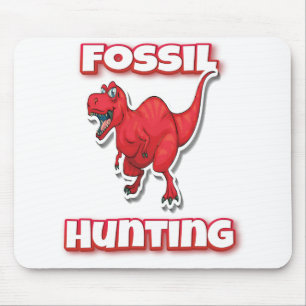 Tapis De Souris Tyrannosaurus de la chasse aux fossiles
