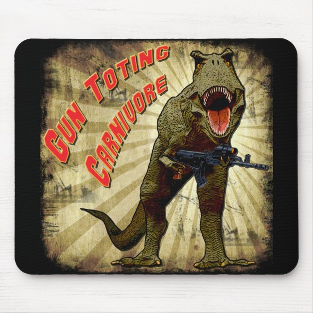 Tapis De Souris Tyrannosaurus Rex avec AK (Devant)