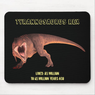 Tapis De Souris Tyrannosaurus Rex Dinosaur Mousepad