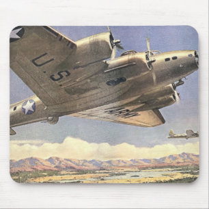 Tapis De Souris U.S. Bombardier Mousepad d'armée