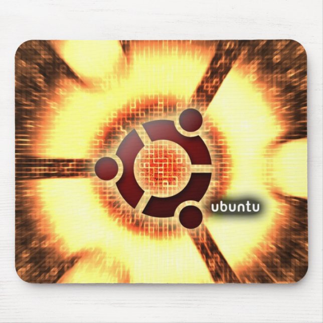Tapis De Souris Ubuntu (Devant)