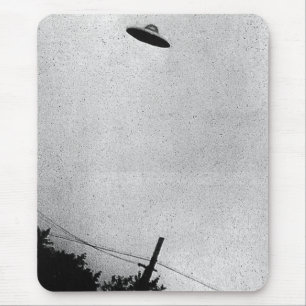 Tapis De Souris UFO Alien Extraterrestrial Spacecraft Top Secret