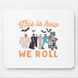 Tapis De Souris Ultrasound Tech Ghosts Vascular Tech Sonographe H