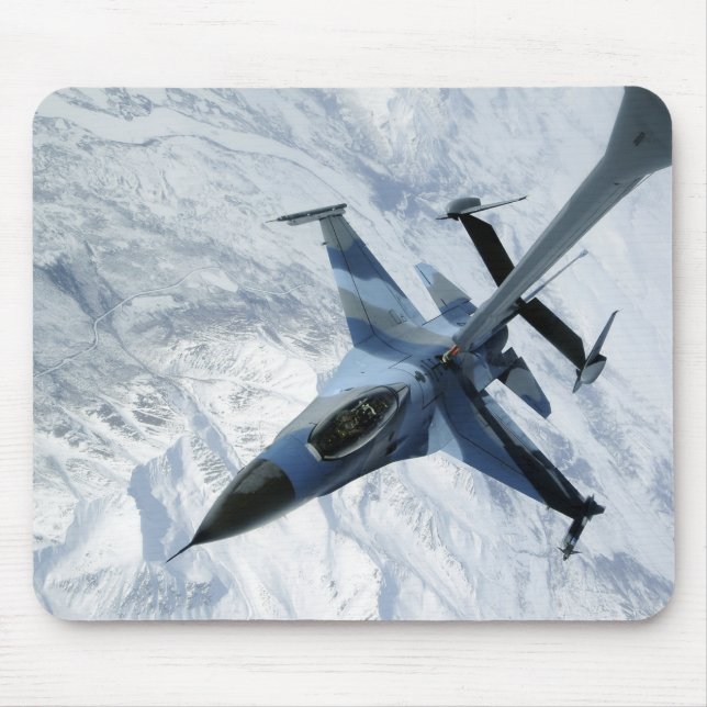 Tapis De Souris Un agresseur F-16 est en position de contact (Devant)
