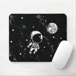 Tapis De Souris Un Astronaut Amusant Dans L'Espace