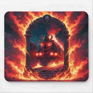 Tapis De Souris Un autre train sur l'autoroute pour l'enfer