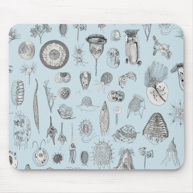 Tapis De Souris Un bestiaire des protozoaires (Devant)