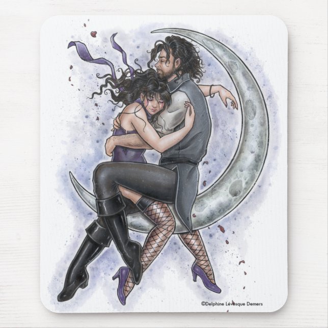 Tapis De Souris Un billet de manière à l'amour romantique Mousepad (Devant)