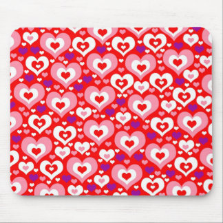 Tapis De Souris Un bon nombre de coeurs