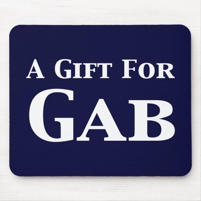 Tapis De Souris Un cadeau pour des cadeaux d'encoche (Devant)