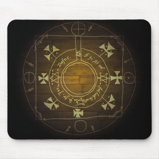 Tapis De Souris Un cercle magique pour votre bureau (Devant)