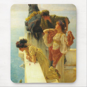 Tapis De Souris Un coin privilégié de Sir Lawrence Alma-Tadema