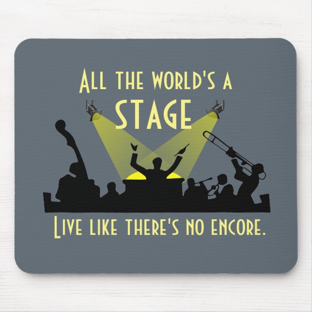 Tapis De Souris Un Cool de devis inspirant tout le monde (Devant)