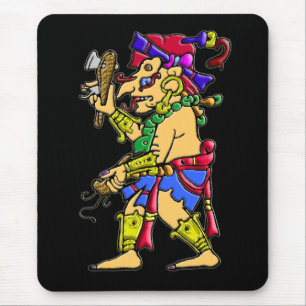 Tapis De Souris Un dieu maya de pluie de Chac