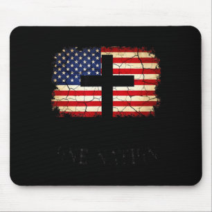 Tapis De Souris Un drapeau américain de la nation du 4 juillet aux