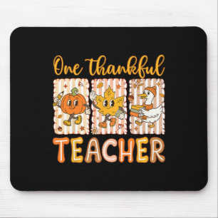 Tapis De Souris Un enseignant reconnaissant Thanksgiving Préparato
