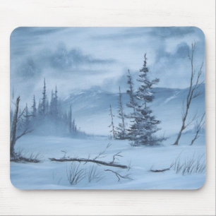 Tapis De Souris Un hiver très froid Mousepad