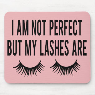 Tapis De Souris Un joli Cosmetologue Lashes Artiste De Maquillage