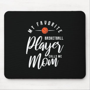 Tapis De Souris Un Joueur De Basket M'Appelle Maman