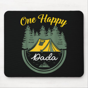 Tapis De Souris Un joyeux campeur Dada Anniversaire Camping Famill