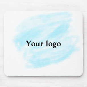 Tapis De Souris Un logo personnalisé simple et élégant ici compagn